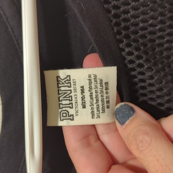 PINK Victoria Secret Red, White, & Lit tank top size Medium - Picture 3 of 5